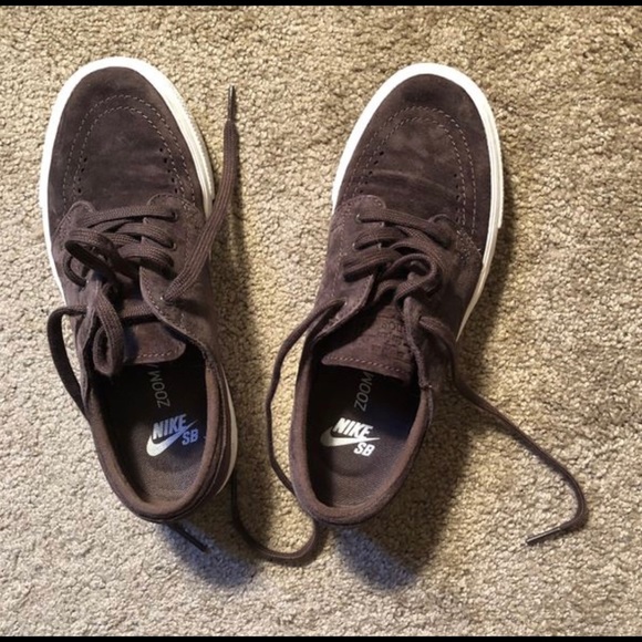 nike janoski brown suede